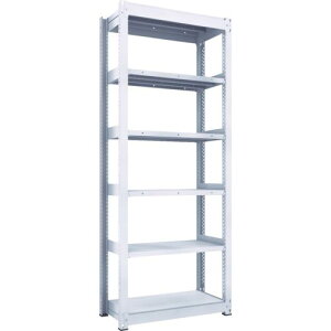 TRUSCO TUG型中量ボルトレス棚 450kg 単体型 955×476×H2400 6段 ( TUG450-83S-6 ) トラスコ中山(株)