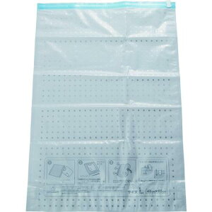 TRUSCO 手押し圧縮袋 Lサイズ 幅45cmX深さ65cm 2枚入 ( TASB-4565 ) トラスコ中山(株)