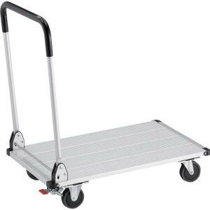 TRUSCO アルミ台車 アルパカート 省音 折りたたみ 800×480mm ストッパー付 ( AL21-0848S ) トラスコ中山(株)