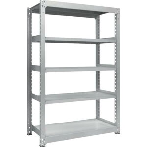 TRUSCO 耐食性スチール棚 TZM3型中量棚 1200X571XH1800 5段 単体 ( TZM3-6465 ) トラスコ中山(株)