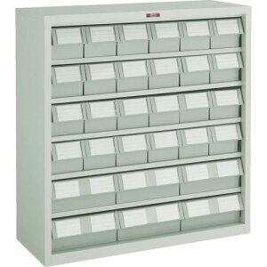 TRUSCO ( �g���X�R���R ) �R���e�i���b�N�P�[�X �o�����b�N�P�[�X L�^ ���o��X24 ��X6�� H880 �l�I�O���[ ( 305L-N24S6L NG(�l�I�O���[) )