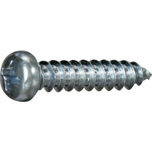 TRUSCO ナベ頭タッピングねじ 1種A ユニクロ M4×20 20本入 少量パック ( Y833-0420 ) トラスコ中山(株)