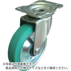 TRUSCO エコ運搬車5輪車タイプ用 自在キャスターφ100 ゴム車 ( SD5-100J (5リンシャヨウ) ) トラスコ中山(株)