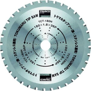 TRUSCO ( �g���X�R���R ) �y������ז���z �g�N�}���`�b�v�\�[ 180X36P ( TCT-180N )