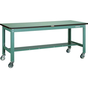 TRUSCO ( �g���X�R���R ) ���׏d��Ƒ�(300kg)HW�^ 1800X750XH831 ��100�E���^���L���X�^�[�t �O���[���F ( RHW-1800CU100 )