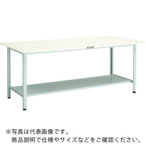 TRUSCO ( �g���X�R���R ) �y�׏d��Ƒ�(300kg)AE�^ 1800X750XH740 ���I2���t �z���C�g�F ( AE-1800LT2 W )