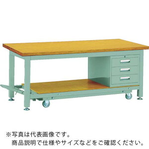 TRUSCO d׏dƑړ(3000kg)TWC^ 1800X900XH740 3iot O[F ( RTWC-1809D3 (3_LrlbgcL) ) gXRR()