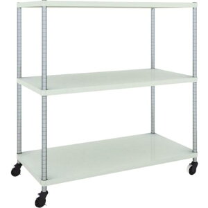 �ySALE���i�zTRUSCO ( �g���X�R���R ) �X�`�[�����b�N �t�F�j�b�N�X���b�N 1200X600 3�i U�ԗ֕t W�F �R�ە��̓h�� ( PER-4463-U125-W )