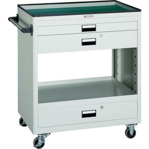 TRUSCO ( �g���X�R���R ) �c�[�����S�� 750X500 ��2�[1���o�t �z���C�g ( NTS-712-W )