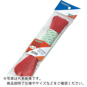 TRUSCO �p�C�����J���[���[�v 3�� ���a5mmX����10m �� ( R-510P R(5�p�CX10M ���b�h) ) �g���X�R���R(��)