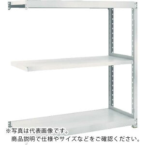 TRUSCO スチールラック M2型軽中量棚 1760X300XH1200 3段 連結 ネオグレー ( M2-4633B NG(ネオグレー) ) トラスコ中山(株)