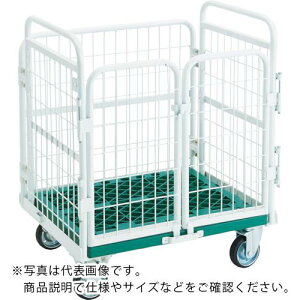 TRUSCO 折りたたみ式網台車 アミーゴカーゴ 800X1100 ( AMG-2 ) トラスコ中山(株)