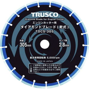 TRUSCO ( �g���X�R���R ) �_�C�������h�u���[�h 305X2.8TX7WX30.5H ( TDCS-305 )