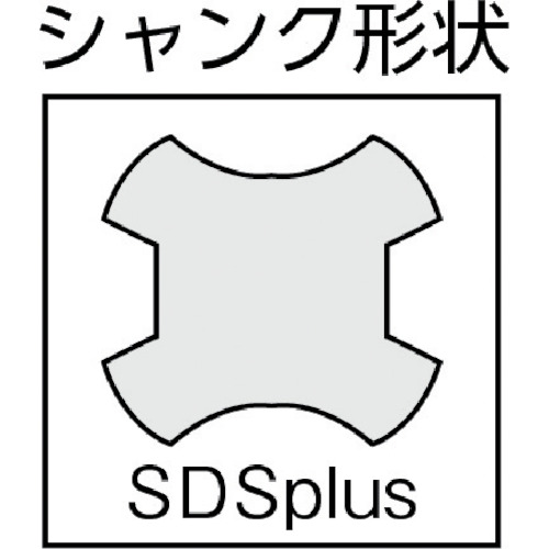 ミヤナガ　デルタゴンビットＳＤＳプラス　ロングサイズ　Φ２４．０×３２０ｍｍ ( DLSDS24032 ) （株）ミヤナガ | Orange Tool  Tokiwa