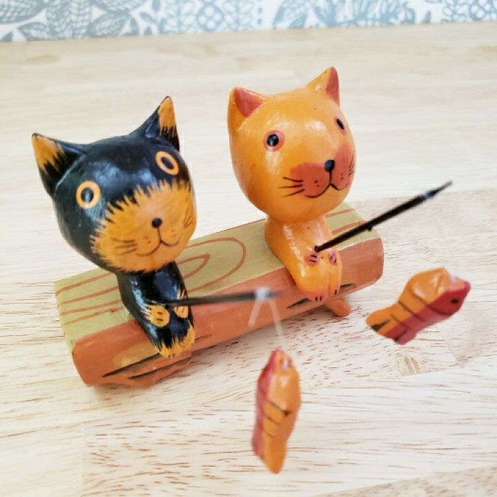 楽天市場 丸太ベンチ ネコ 魚釣りのネコ 猫の置物 バリ木彫り ねこ アジアン雑貨 バリ雑貨 Orangutanオランウータン 楽天市場 丸太ベンチ ネコ 魚釣りのネコ 猫の置物 バリ木彫り ねこ アジアン雑貨 バリ雑貨 Orangutanオランウータン