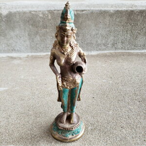 ブロンズ像　置物　神様　仏像　バリ雑貨　インテリア　観音菩薩　シヴァ神　銅像　真鍮