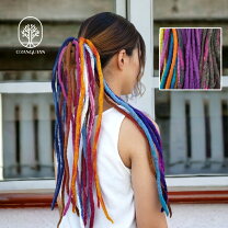楽天市場】ドレッド ヘアゴムの通販