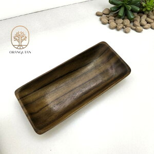 10001318 木製小皿 長方形 ウッドディッシュ 鍵入れ 薬味入れ 小物入れ アジアンインテリア コイン入れ エスニック雑貨