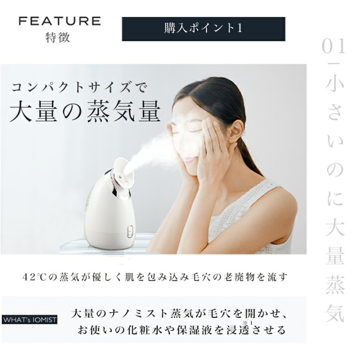 楽天市場】＼マラソン限定クーポン利用で20%オフ／大容量蒸気機能 