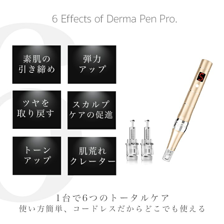 楽天市場】【替え用チップ5個セット・ダーマペン Pro 専用チップ 】36 