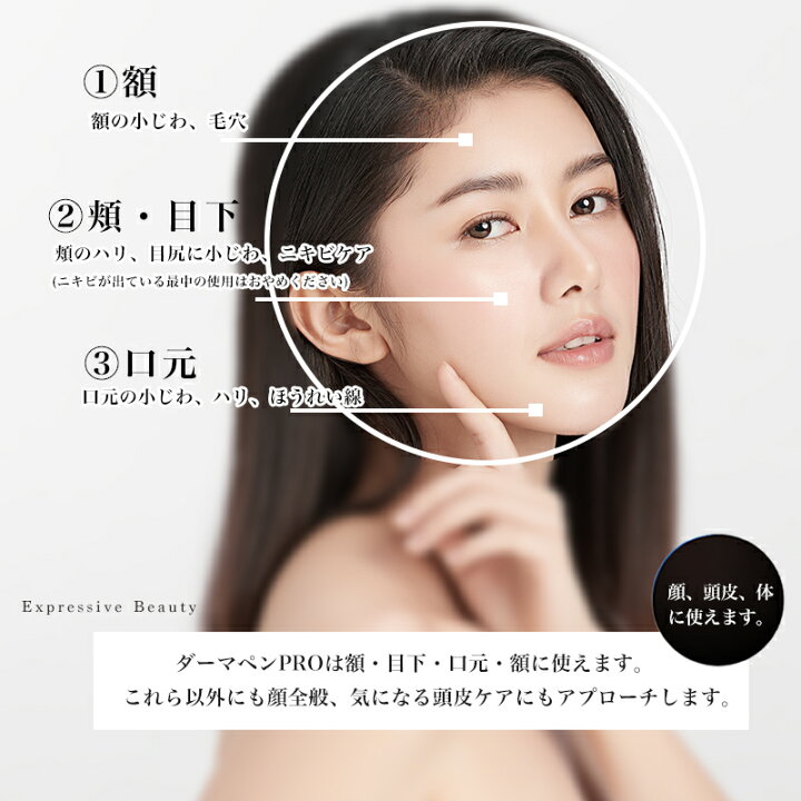 楽天市場】楽天1位20冠受賞！ダーマペン 楽天1位【1年保証】【チップ8 