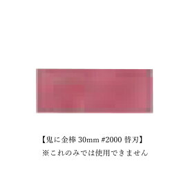 オーブ・テック 鬼に金棒 替刃 幅30mm 番手(粗さ)#2000 トイレ 洗面台 陶器 バスタブ 浴室 FRP タイル 用