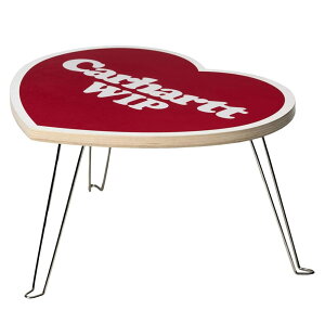 �J�[�n�[�g Carhartt WIP �܂肽���݃e�[�u�� �n�[�g�^ �~�j�e�[�u�� HEART FOLDING TABLE �C���e���A �G�� �Ƌ� �������T�C�Y I035830 �u���b�N ���b�h ��̓� �M�t�g