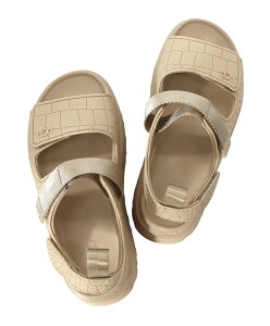 UGG �A�O �T���_�� ���f�B�[�X GOLDENGLOW EMBOSSED 1175311 �S�[���f���O���E �G���{�X�h ���� �y�� �X�|�[�c�T���_�� �X�g���b�v�T���_�� �N���R�^����