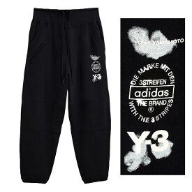 【2025年秋冬入荷】Y-3 ワイスリー Y-3 CUFFED TRACK PANT BLACK JX7267 トラックパンツ スウェット パンツ メンズ ヨウジヤマモト