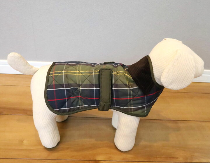 楽天市場】BARBOUR バブアー タータンキルト ドッグコート 犬用コート 