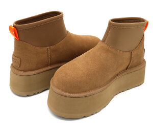 【2025-26秋冬新作】UGG アグ ムートンブーツ クラシック ミニ ディッパー 厚底 ショートブーツ W CLASSIC MINI DIPPER 1168170 レディース