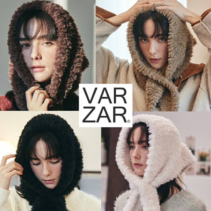 楽天市場】【正規販売店】VARZAR バザール ニット ファー バンダナ  