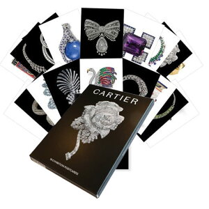 �J���e�B�G�W ���� �����O�b�Y �|�X�g�J�[�h 18���Z�b�g �P�[�X�t�� Cartier ���� �C���e���A�A�[�g �����h�� V&A���p�ٓW���� CARTIER exhibition postcard pack