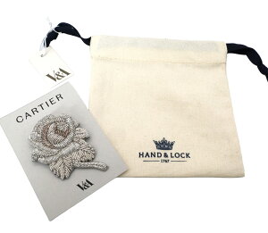 JeBGW KN hイu[` CARTIER  ItBVObY W hV&A p Cartier Rose embroidered brooch