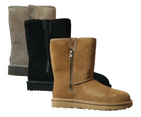 【2023年秋冬モデル】UGG（アグ） ムートンブーツ クラシックショート ベイリージップ ファスナーつきブーツ Classic Short Bailey Zip/1144043【あす楽対応_関東】