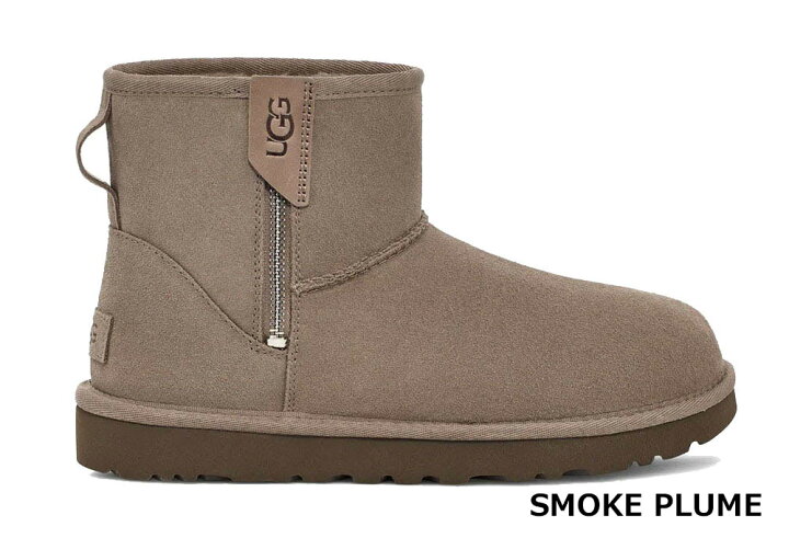 楽天市場】UGG（アグ） ムートンブーツ クラシックミニ ベイリージップ 
