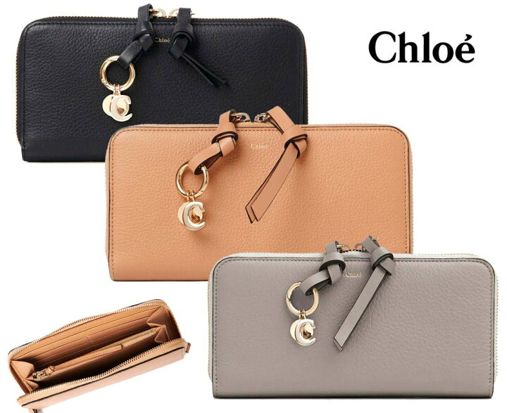 楽天市場】【2024年秋冬入荷】クロエ CHLOE 財布 Alphabet ロング  