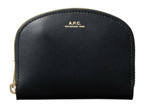A.P.C. �A�[�y�[�Z�[ ���U�[�R�C���P�[�X �f�~���[�����z �R���p�N�g�E�H���b�g Demi-Lune COMPACT WALLET PXAWV-F63219 ��̓� �M�t�g