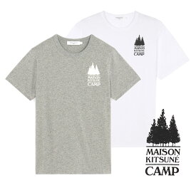 メゾンキツネ（MAISON KITSUNE）Tシャツ メンズ キャンプ ミニ クラシック MINI MK CAMP CLASSIC TEE-SHIRT IM00123KJ0008【あす楽対応_関東】