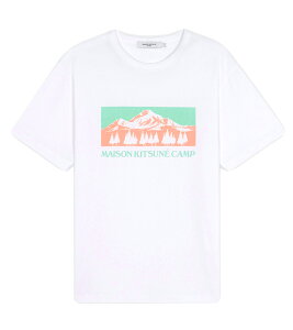 ���]���L�c�l MAISON KITSUNE T�V���c �����Y �M�t�g 2026 �}�E���e�� �L�����v �N���V�b�N MOUTAIN CAMP CLASSIC TEE-SHIRT IM00151KJ0008
