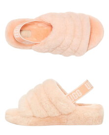 UGG アグ サンダル レディース/FLUFF YEAH SLIDE/フラッフ イヤー スライド 厚底ソールムートンサンダル【あす楽対応_関東】