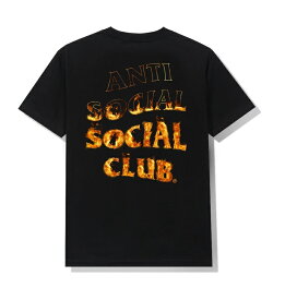 アンチソーシャルソーシャルクラブ(ANTI SOCIAL SOCIAL CLUB)Tシャツ 炎 フレイム A Fire Inside Black Tee ブラック ASSC【あす楽対応_関東】
