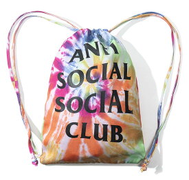 アンチソーシャルソーシャルクラブ(ANTI SOCIAL SOCIAL CLUB)リュック バックパック 巾着 レインボータイダイ ASSC【あす楽対応_関東】