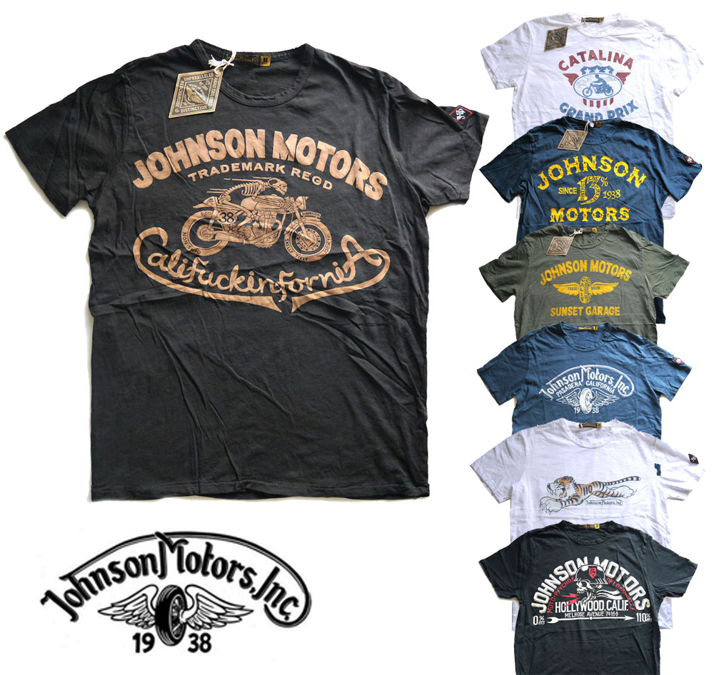ジョンソンモータース(Johnson Motors)Tシャツ/ロゴプリント/メンズ半袖【あす楽対応_関東】 | 海外ブランドセレクト　OC