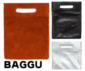 BAGGU(バグゥ)本革レザー＆スウェードクラッチバッグ/LPB CLUTCH BAG/バグー【あす楽対応_関東】