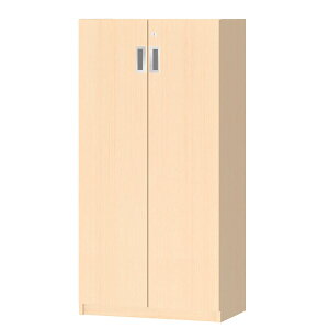 オーダーオフィスストッカー 奥行30(29.5cm)×高さ120(119.1cm)×幅45〜59cm 3段扉 本体色ライトナチュラル(LN)