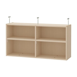 オーダーワイドラック専用 天井つっぱり上置棚(W106〜120)31-56