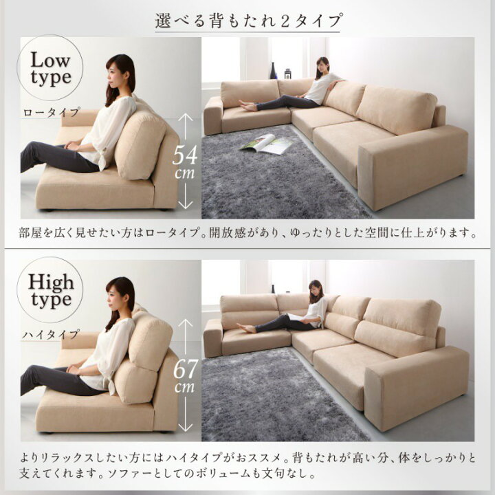 決まりました】値下げしました☆ L字 フロアコーナーソファ ロータイプ 
