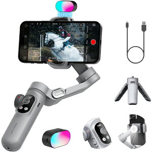 AOCHUAN SMART X PRO RGB CgZbg X}zWo ܂肽ݎ 莝 X^rCU[ 3 ^ Or J X}z Android iPhone AhCh ACtH Y[{^ OLED LEDCg