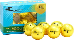 Chromax Metallic M5 �J���[�S���t�{�[�� 6���� �N���}�b�N�X ���^���b�N �S���t �{�[�� M5 Pack �a���� ���̓� �v���[���g �O�b�Y �V���o�[ �S�[���h �I�����W �u���[ �s���N �O���[�� �p�[�v�� �C